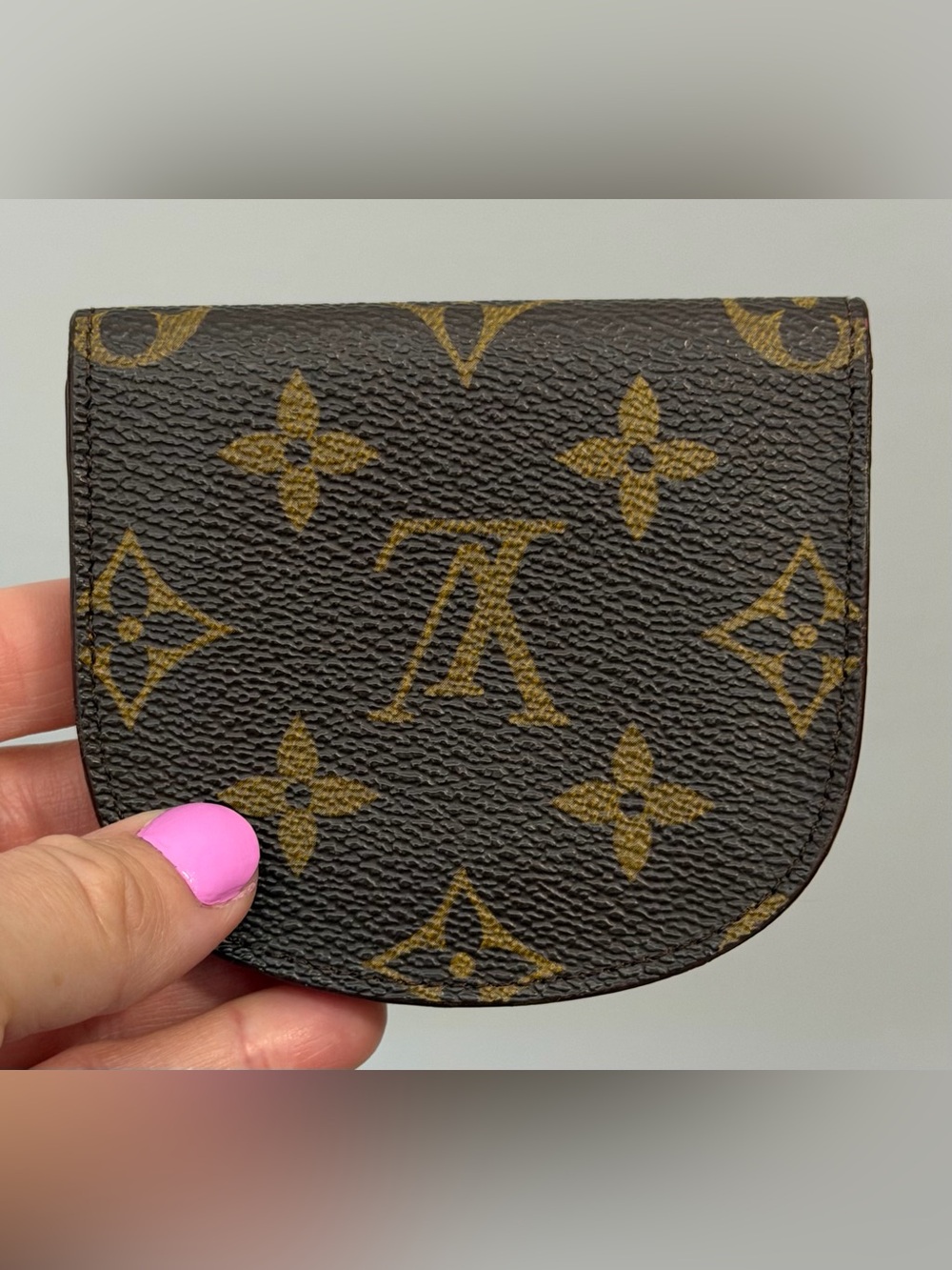 Louis Vuitton Monogram Porte-Monnaie Gousset coin purse - Picture 2 of 15